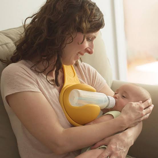Hands-Free Baby bottle Holder-Comforable One-hand feeding support